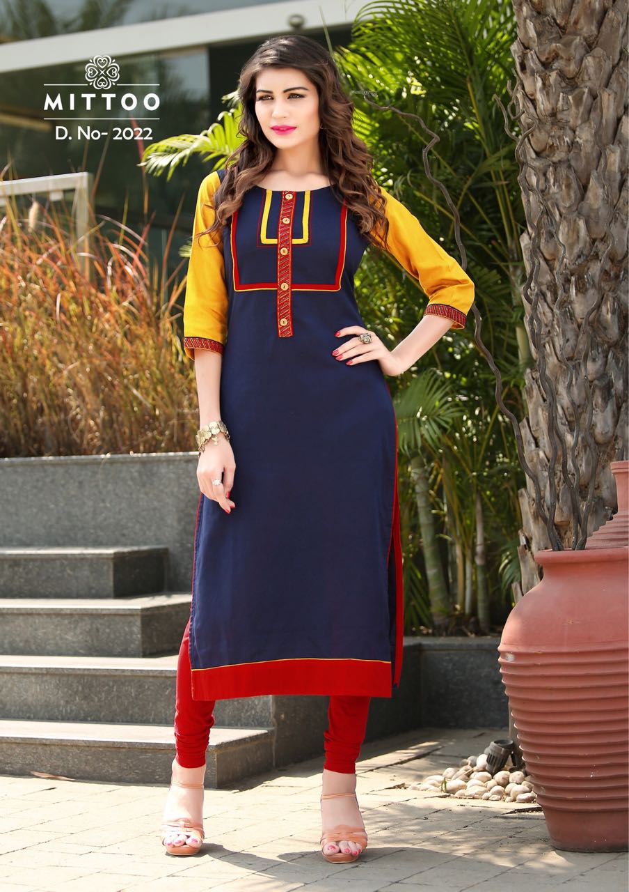 MITTOO PRIYAL VOL 3 BEAUTIFUL LINEN COTTON KURTIS 