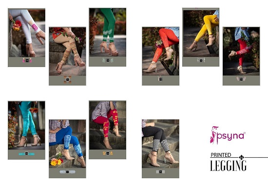 Psyna Printed Leggings wholesale catalog
