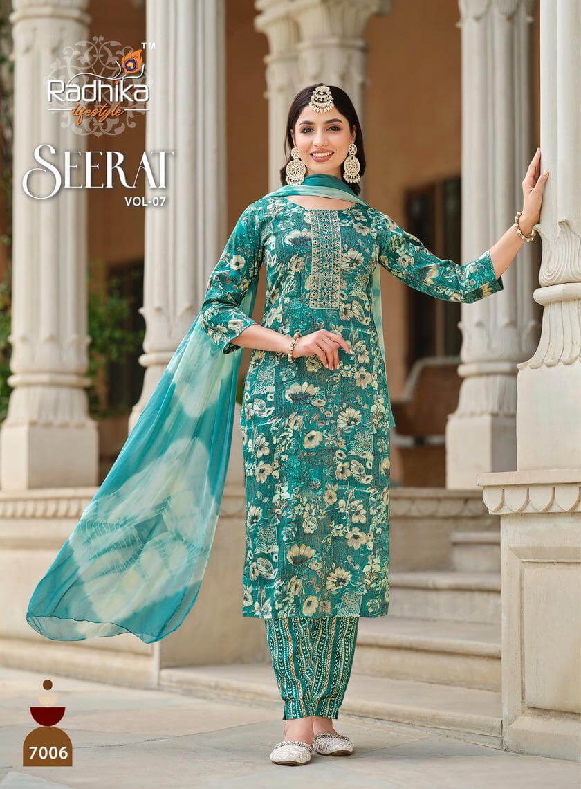 Rayon Printed Top Bottom With Dupatta Readymade Catalog