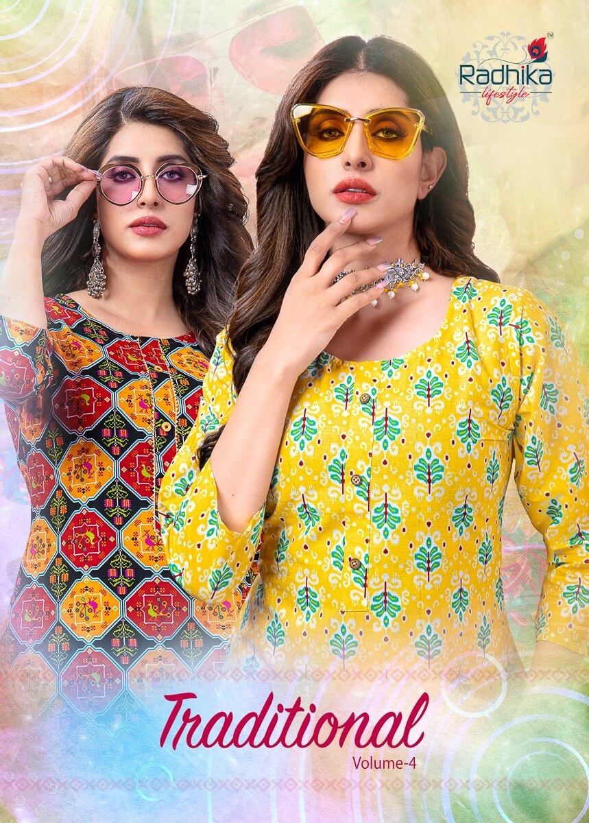 Radhika Traditional vol 4 Low Price Range Kurtis Catalog in Wholesale, Buy Radhika Traditional vol 4 Low Price Range Kurtis Full Catalog in Wholesale Price Online From Vadodara, Surat, Gujarat