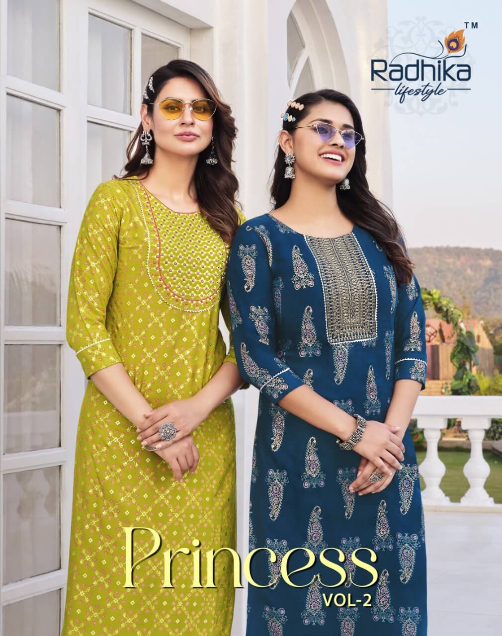 Radhika Lifestyle Princess vol 2 Rayon Kurtis Catalog in Wholesale, Buy Radhika Lifestyle Princess vol 2 Rayon Kurtis 
 Full Catalog in Wholesale Price From Aarvee Creation, Vadodara