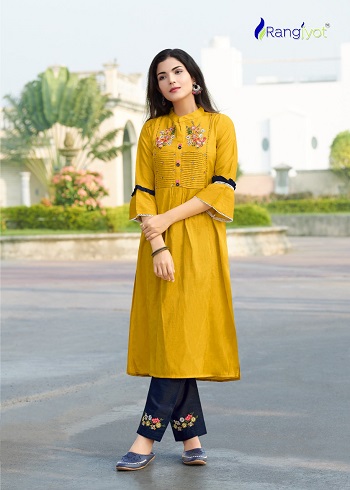Rangjyot Rangriti vol 1 Top With Bottom Catalog, Buy Full Catalog of Rangjyot Rangriti vol 1 In Wholesale Price