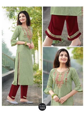 Rangjyot Rangriti vol 1 Top With Bottom Catalog, Buy Full Catalog of Rangjyot Rangriti vol 1 In Wholesale Price