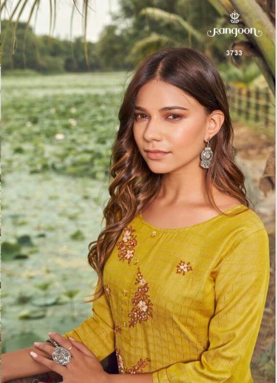 Rangoon Naziya Cotton Hand Work Kurtis Catalog at Wholesale Rate, Buy Rangoon Naziya Cotton Hand Work Kurtis Full Catalog at Wholesale Rate Online From Aarvee Creation