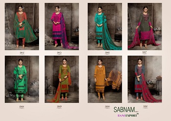 Rani Exports Sabnam Vol 4 Dress Material Catalogue