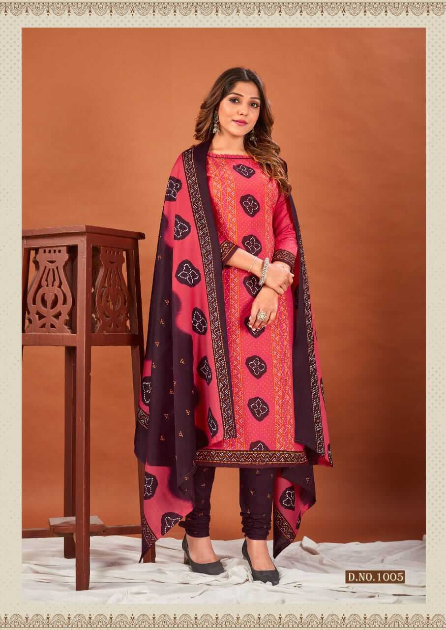 Skt Suits Bandhej Cotton Printed Dress Materials Catalog in Wholesale, Buy Skt Suits Bandhej Cotton Printed Dress Materials Full Catalog in Wholesale Price Online From Vadodara, Surat, Ahmedabad