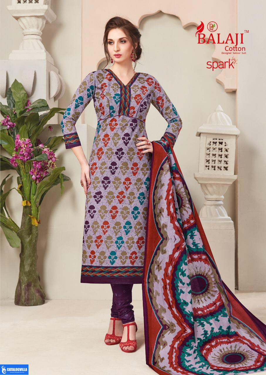 Balaji Spark Vol 11 Cotton Printed Dress Material Catalog