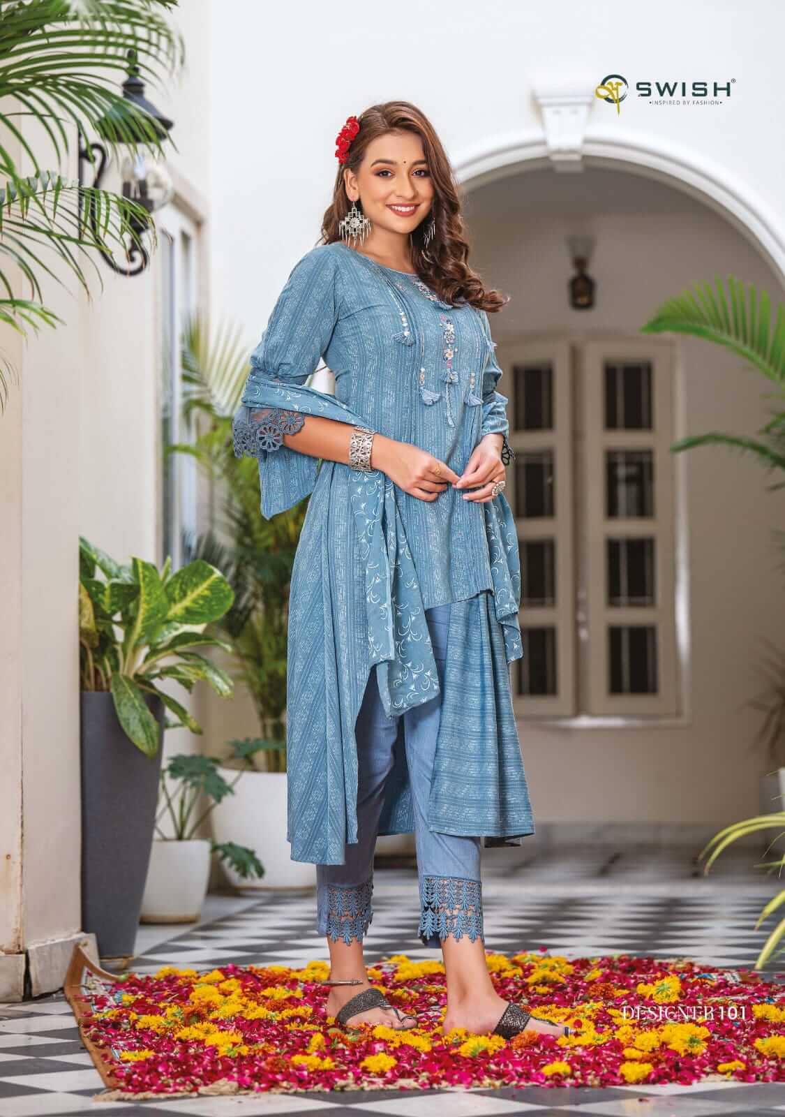 Ladies Viscose Krurti With Pant Set at Rs 760 | Ladies Kurti Pant Set in  Vadodara | ID: 25240931691