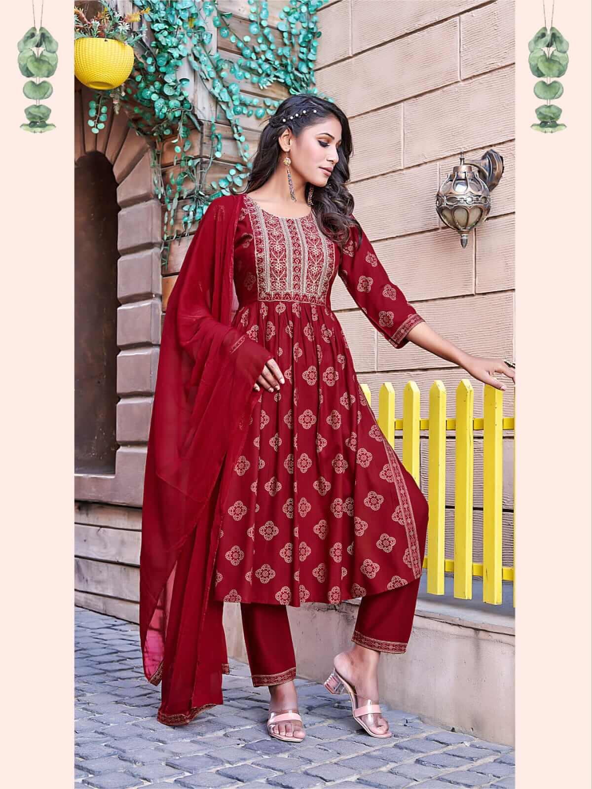 Tips and Tops Gungun vol 2 Nyra Cut Top with Bottom and Dupatta Catalog, Buy Tips and Tops Gungun vol 2 Nyra Cut Top with Bottom and Dupatta Catalog in Wholesale Rate Online From Aarvee Creation