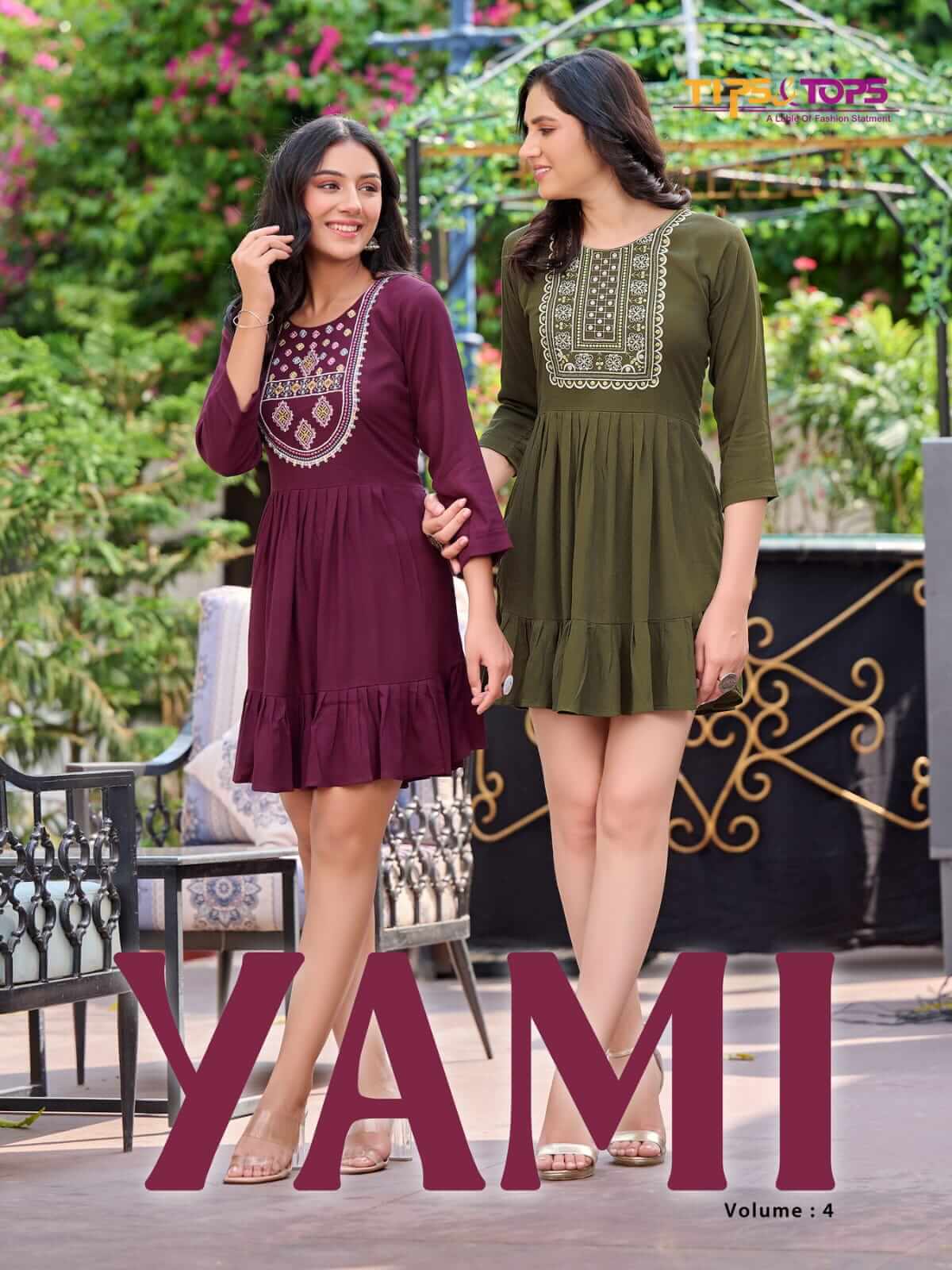 Tips Tops Yami vol 4 Short Tops Catalog in Wholesale Price