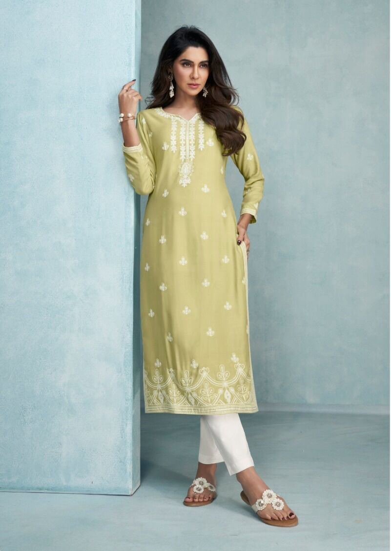 Vamika Nx Rooh vol 6 Lucknowi Stitch Work Kurtis Catalog, Buy Vamika Nx Rooh vol 6 Lucknowi Stitch Work Kurtis Full Catalog in Wholesale Price Online From Aarvee Creation, Vadodara