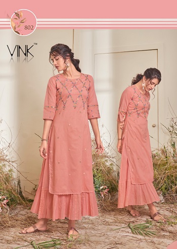 vink craft kurtis wholesale catalogue Aarvee Creation Vink Lifestyle Craft Wholesale Kurtis Catalog Buy Partywear Long Boutique Style Kurtis Catalog Craft By Vink