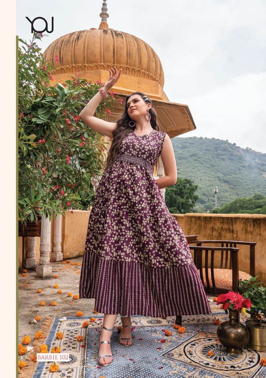 Wanna Barbie Gown Style Kurtis Catalog, Buy Wanna Barbie Gown Style Kurtis Full Catalog at Wholesale Price Online