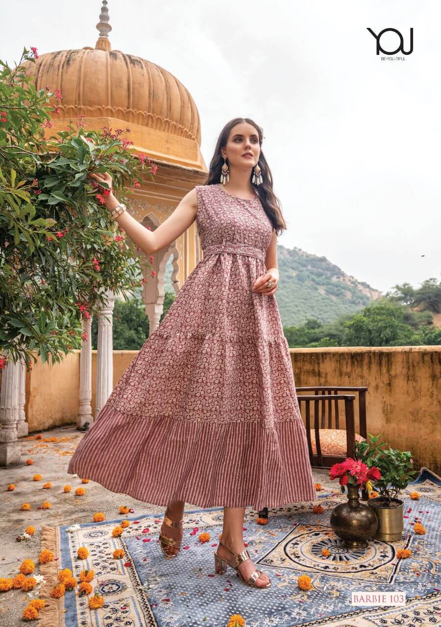 Wanna Barbie Gown Style Kurtis Catalog, Buy Wanna Barbie Gown Style Kurtis Full Catalog at Wholesale Price Online