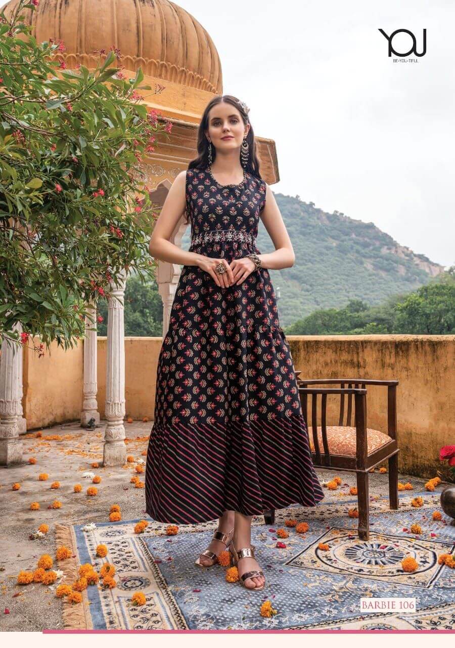 Wanna Barbie Gown Style Kurtis Catalog, Buy Wanna Barbie Gown Style Kurtis Full Catalog at Wholesale Price Online