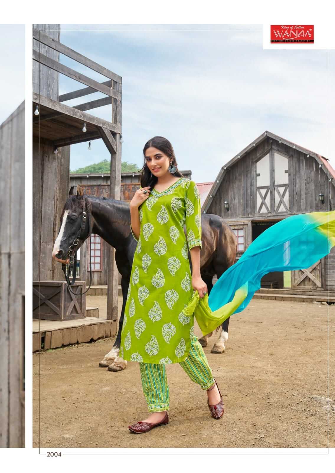 Wanna Cotton Candy Kurti with Afghani Pant and Dupatta Catalog in Wholesale, Buy Wanna Cotton Candy Kurti with Afghani Pant and Dupatta Full Catalog in Wholesale Price Online