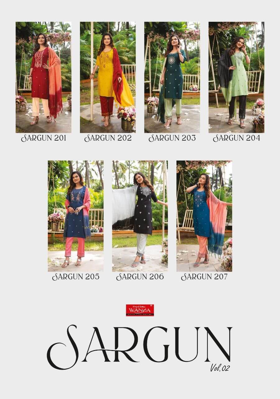 Wanna Sargun vol 2 Top Bottom Dupatta Set Catalog, Buy Wanna Sargun vol 2 Top Bottom Dupatta Set Full Catalog at Wholesale Price Online