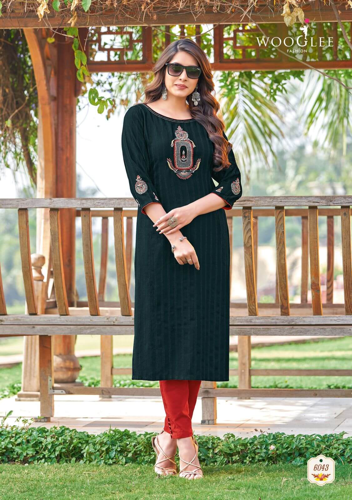 Wooglee Kesar Vol 7 Kurti With Pant Wholesale Catalog, Buy Full Catalog Kesar Vol 7 Kurtis With Pant In Wholesale Rate