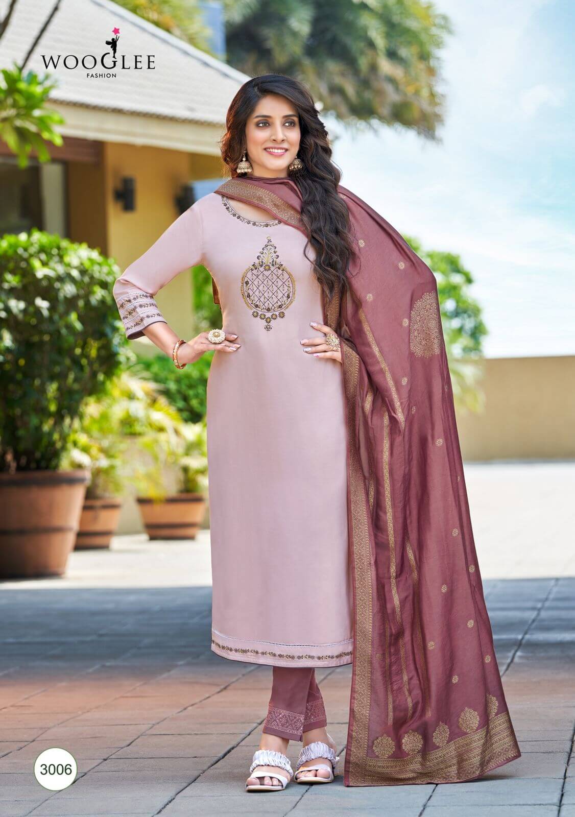 Wooglee Madhurya Kurti Pant Dupatta Set Catalog, Buy Wooglee Madhurya Kurti Pant Dupatta Set Full Catalog in Wholesale Price Online