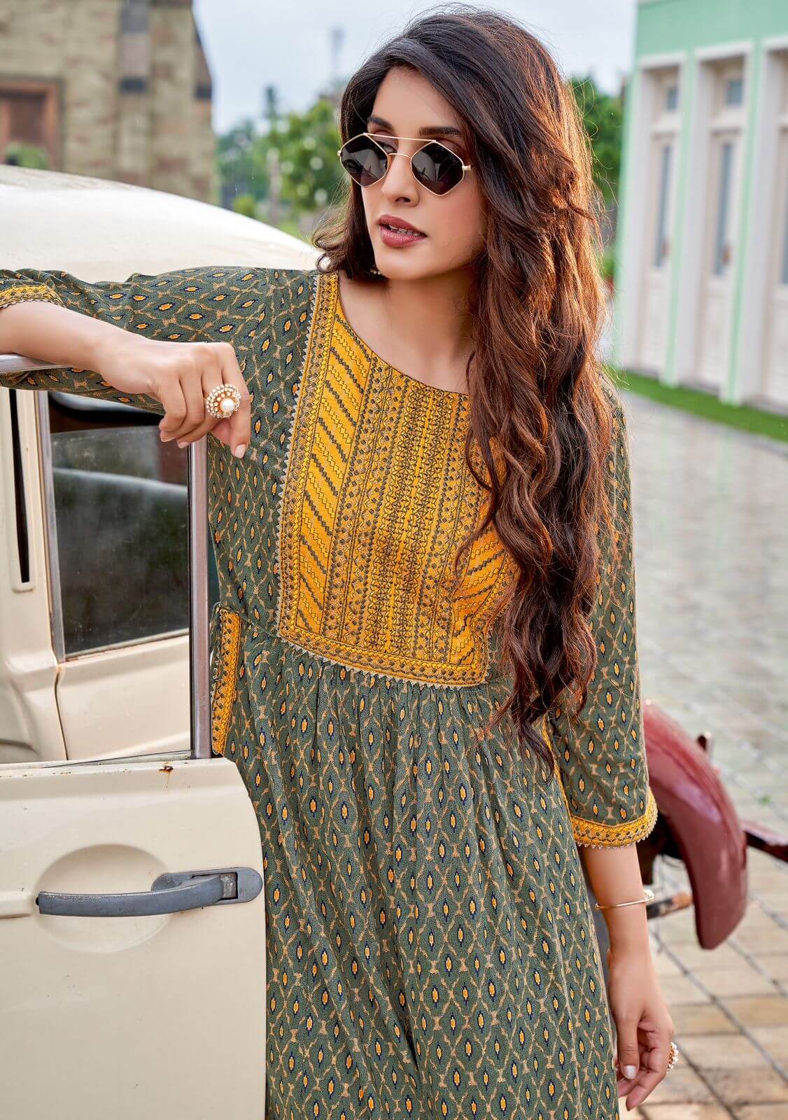 Wooglee Verona Thread Work Kurtis Catalog, Buy Wooglee Verona Thread Work Kurtis Full Catalog at Wholesale Rate Online