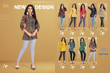 Zera Presents Western Short Top wholesale Catalogue Olivia.Buy Zera Olivia Ladies Short top wholesale 9 Desings Catalogue Direct From Top Manufacturer.Order Ladies Western Top Catalogue Online From Its Manufacturer Of Gujarat.ladies western top wholesale catalogue.rayon short top wholesale catalog online.order low range western top catalogue direct from manufacturer.zera tops manufacturerd by Aarvee Creation Gujarat.